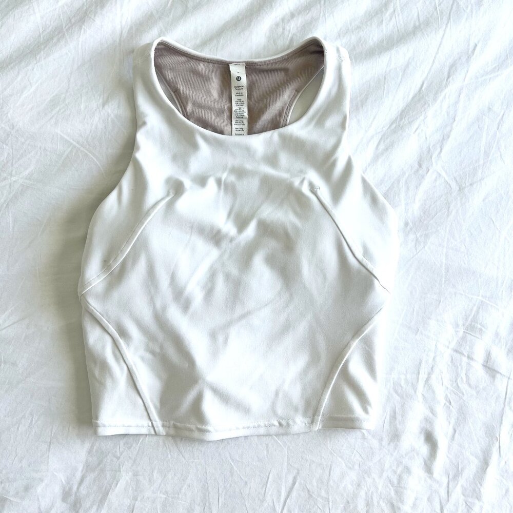 Lululemon Invigorate Training Tank Top | Size 4 | White